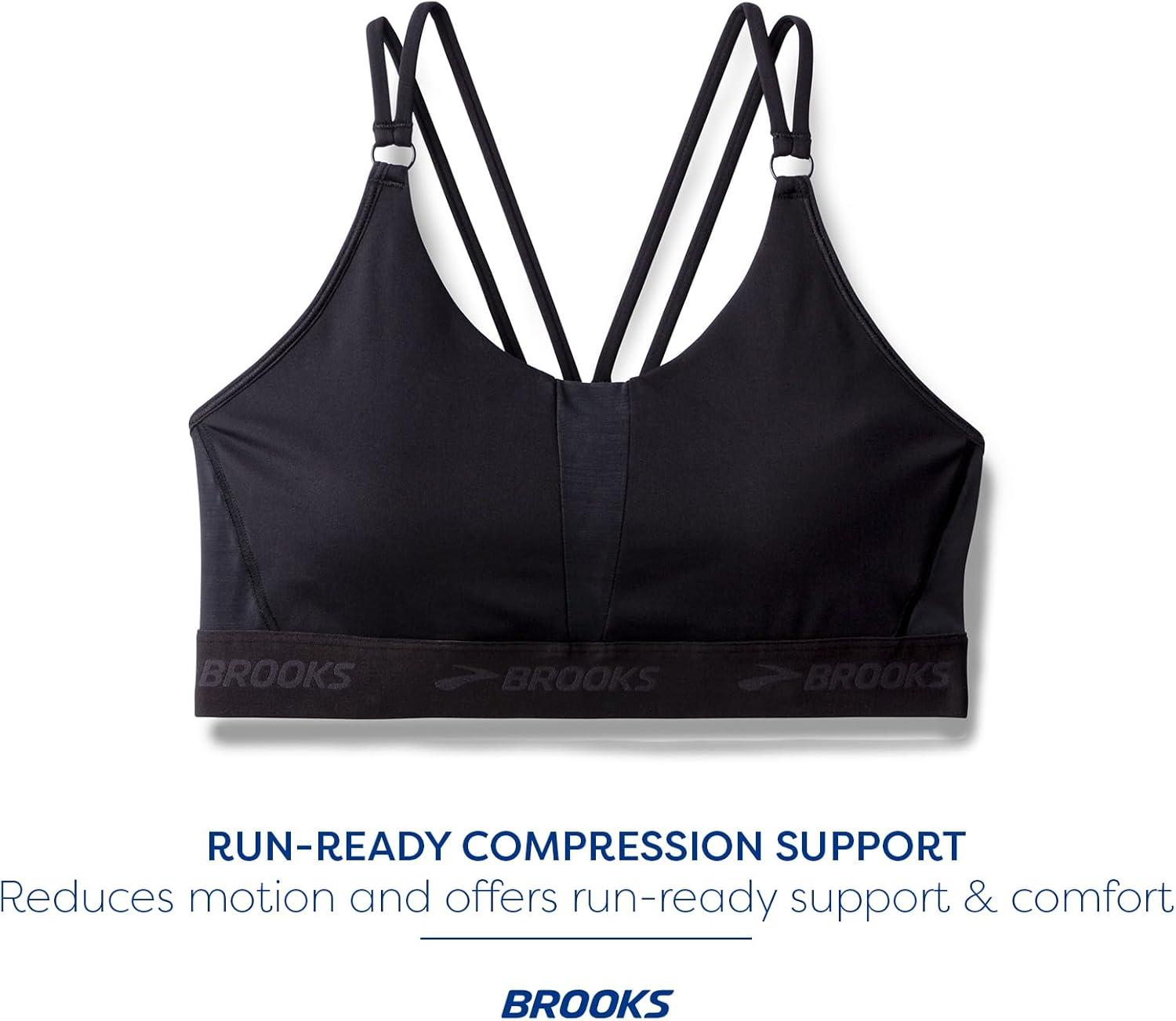 imageBrooks Womens Plunge 30 Sports Bra for Running Workouts ampamp SportsBlack