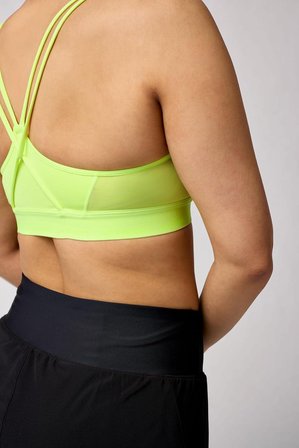imageBrooks Womens Plunge 30 Sports Bra for Running Workouts ampamp SportsNeo Yellow