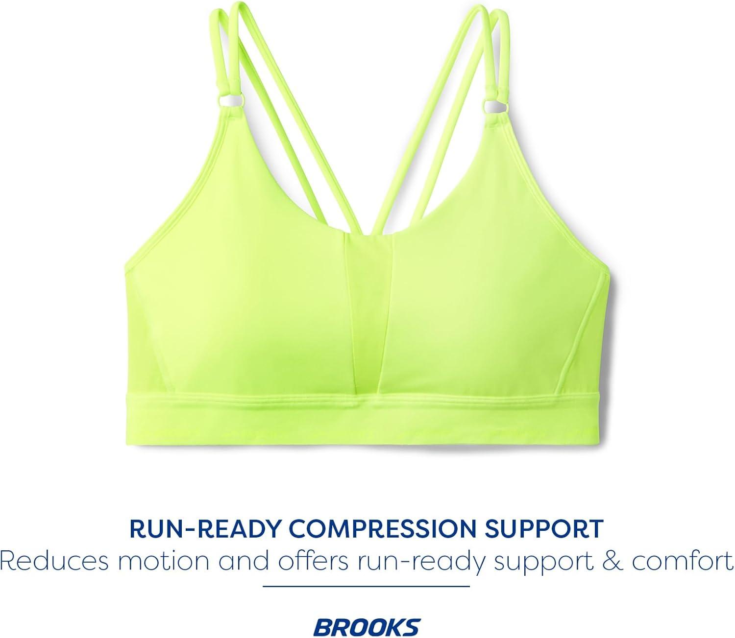 imageBrooks Womens Plunge 30 Sports Bra for Running Workouts ampamp SportsNeo Yellow