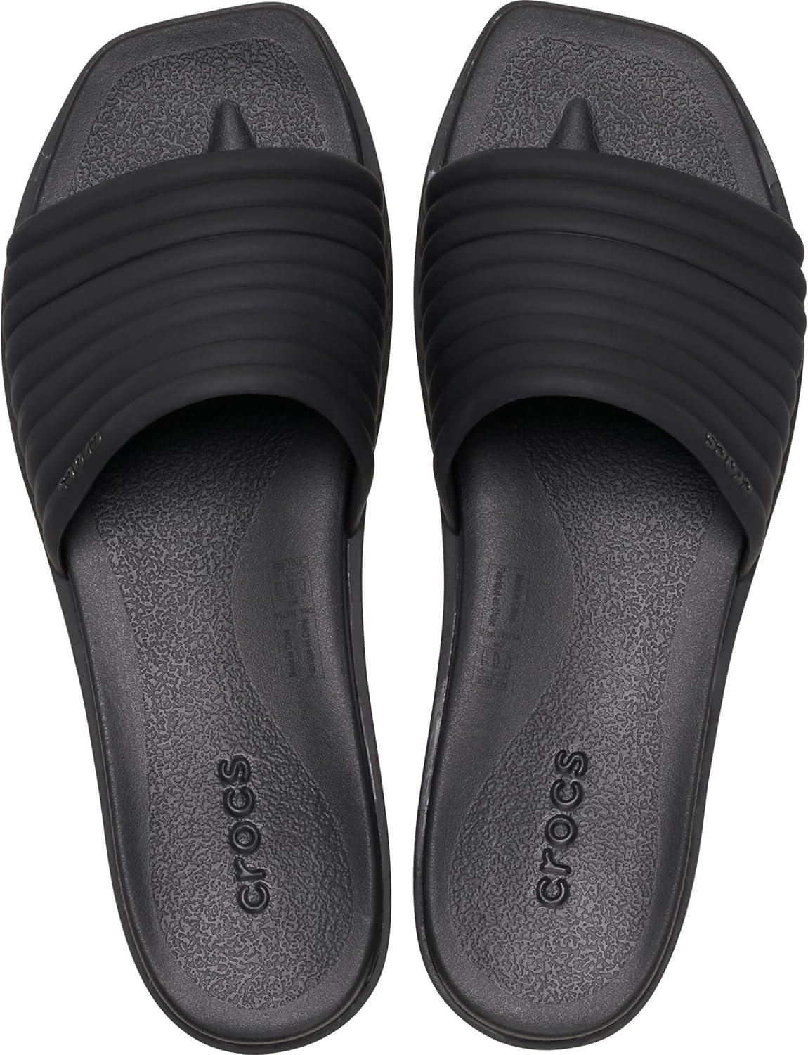 imageCrocs Womens Miami Slide SandalBlack