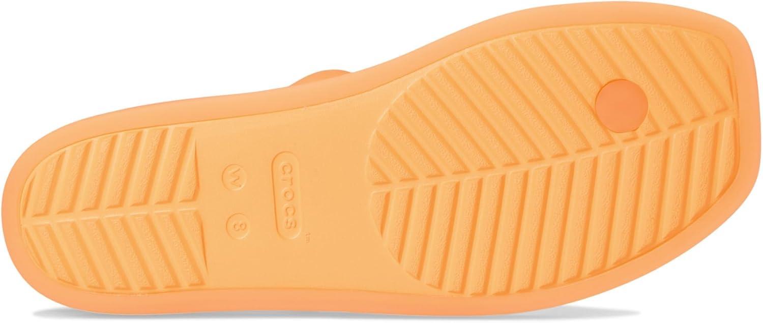 imageCrocs Womens Miami Toe Loop SandalsOrangesicle