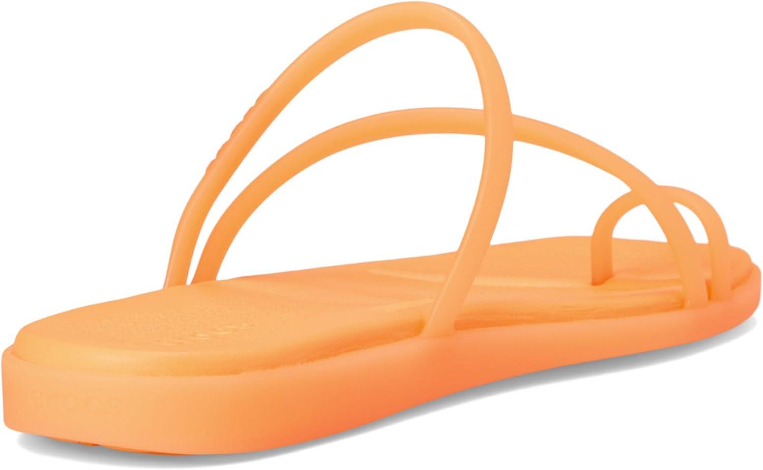 imageCrocs Womens Miami Toe Loop SandalsOrangesicle