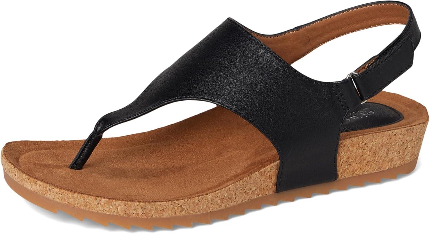 imageEurosoft by Sofft Womens Gretchen Flat SandalBlack