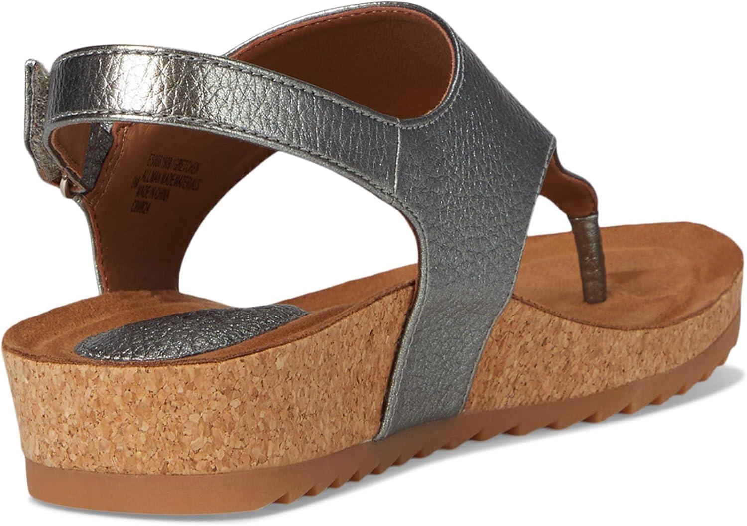 imageEurosoft by Sofft Womens Gretchen Flat SandalPewter