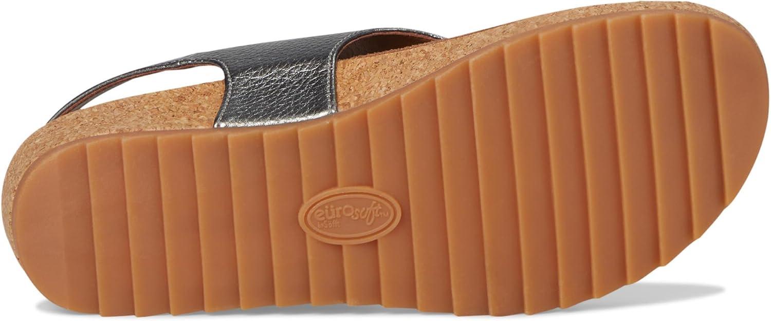 imageEurosoft by Sofft Womens Gretchen Flat SandalPewter