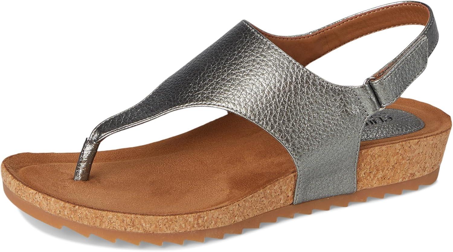 imageEurosoft by Sofft Womens Gretchen Flat SandalPewter