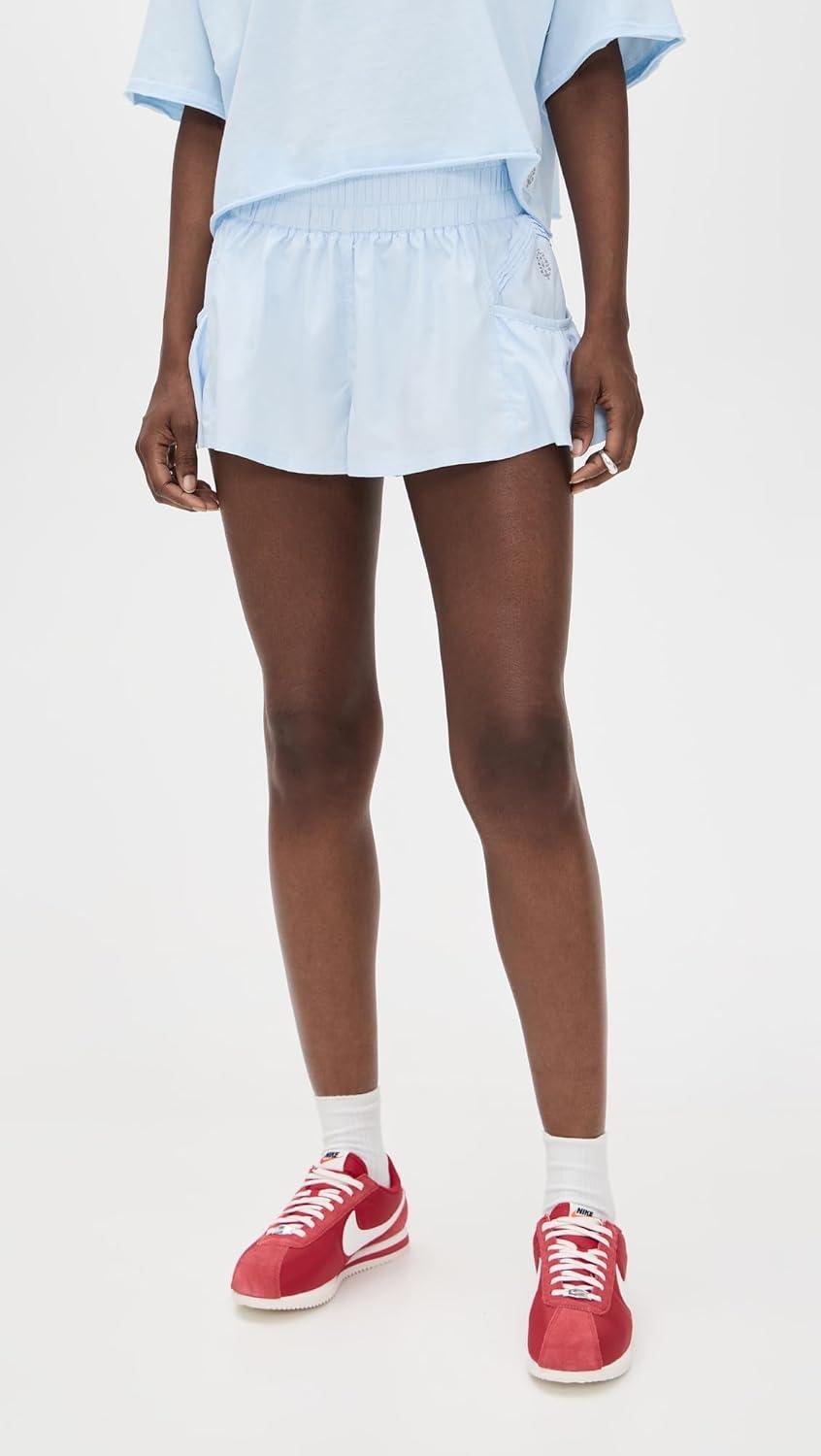 imageFree People Womens Get Your Flirt on ShortsBaseline Blue