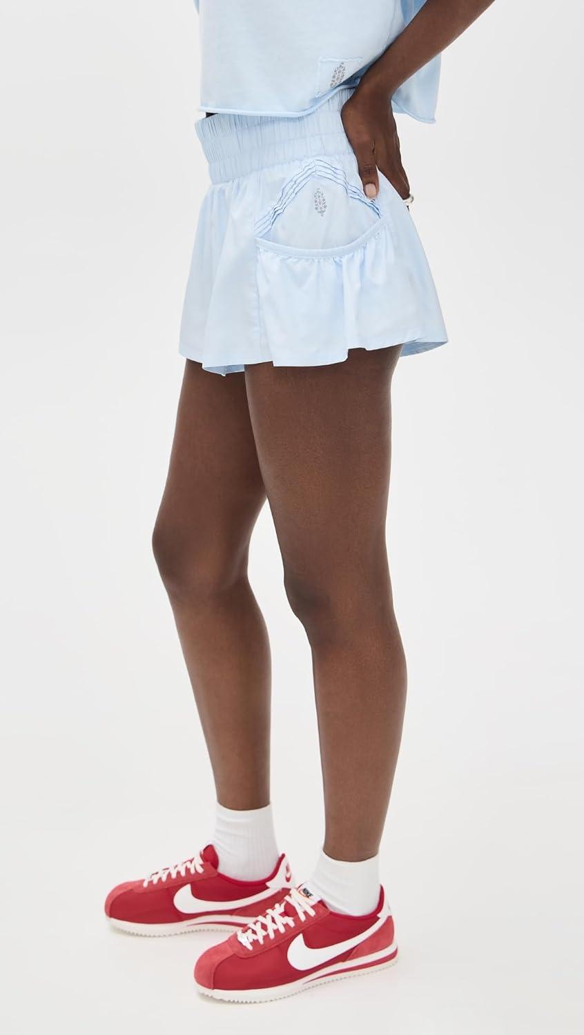 imageFree People Womens Get Your Flirt on ShortsBaseline Blue