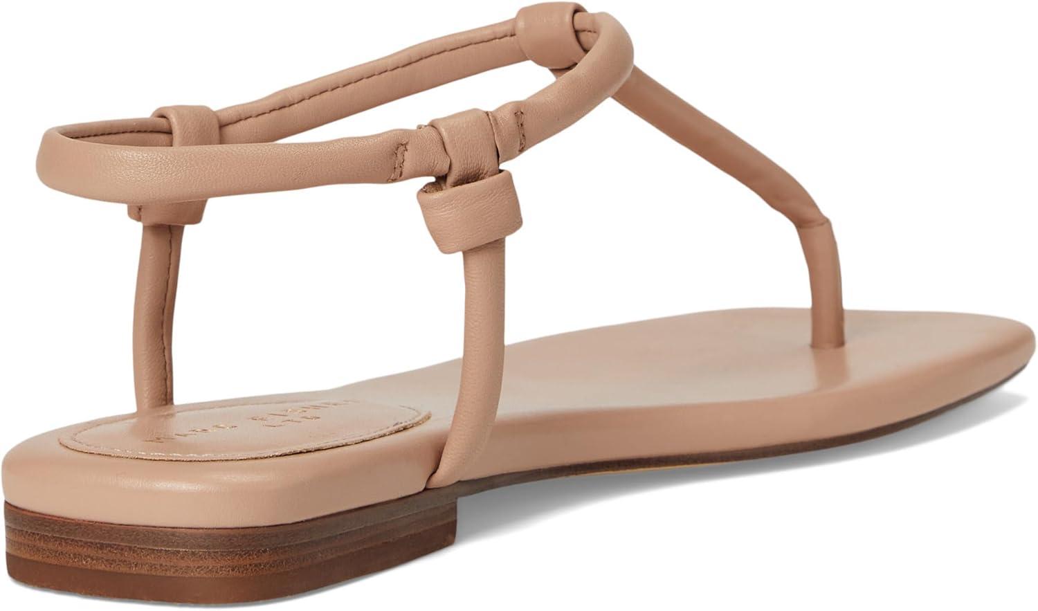 imageMarc Fisher LTD Womens Maycee Flat SandalLight Natural Leather