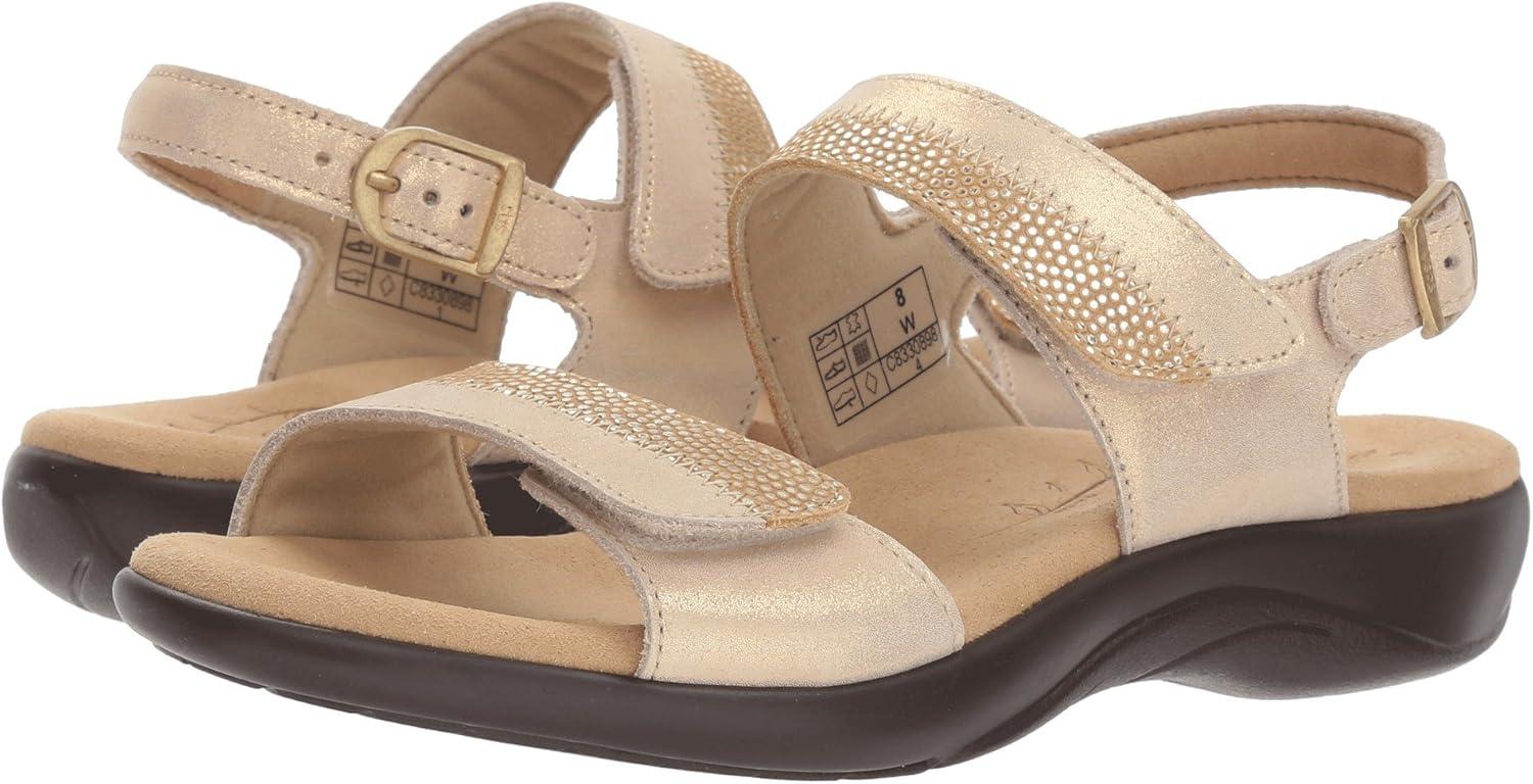 imageSAS Womens Flat SandalsGolden