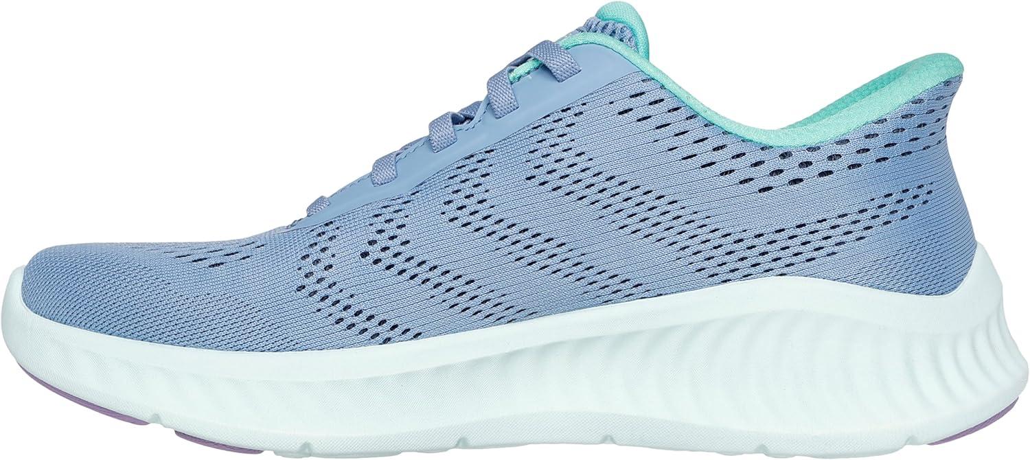 imageSkechers Womens Go Walk Now Hands Free Slipins SneakerBlueGreen