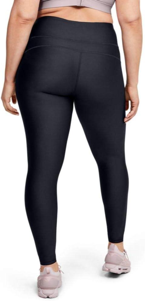 imageUnder Armour Womens HeatGear Armour High Waisted LeggingsBlack 001Metallic Silver