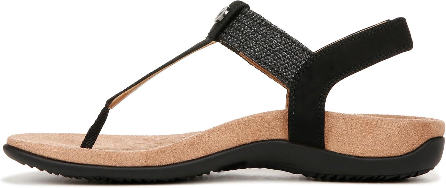 imageVionic womens BreaBlack Nbck Leather