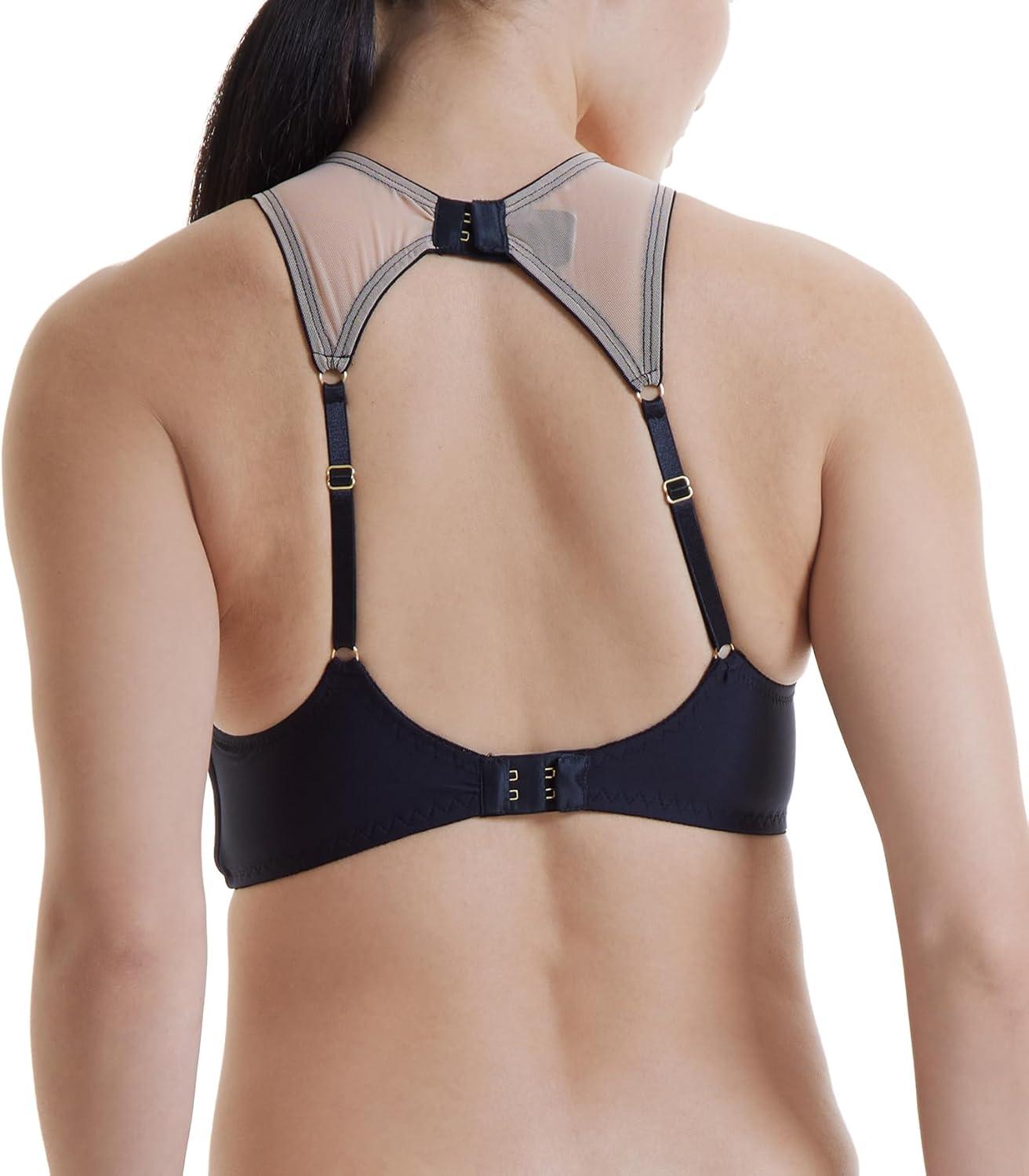 imagehanky panky Tease Cutout Bra NudeBlack MD