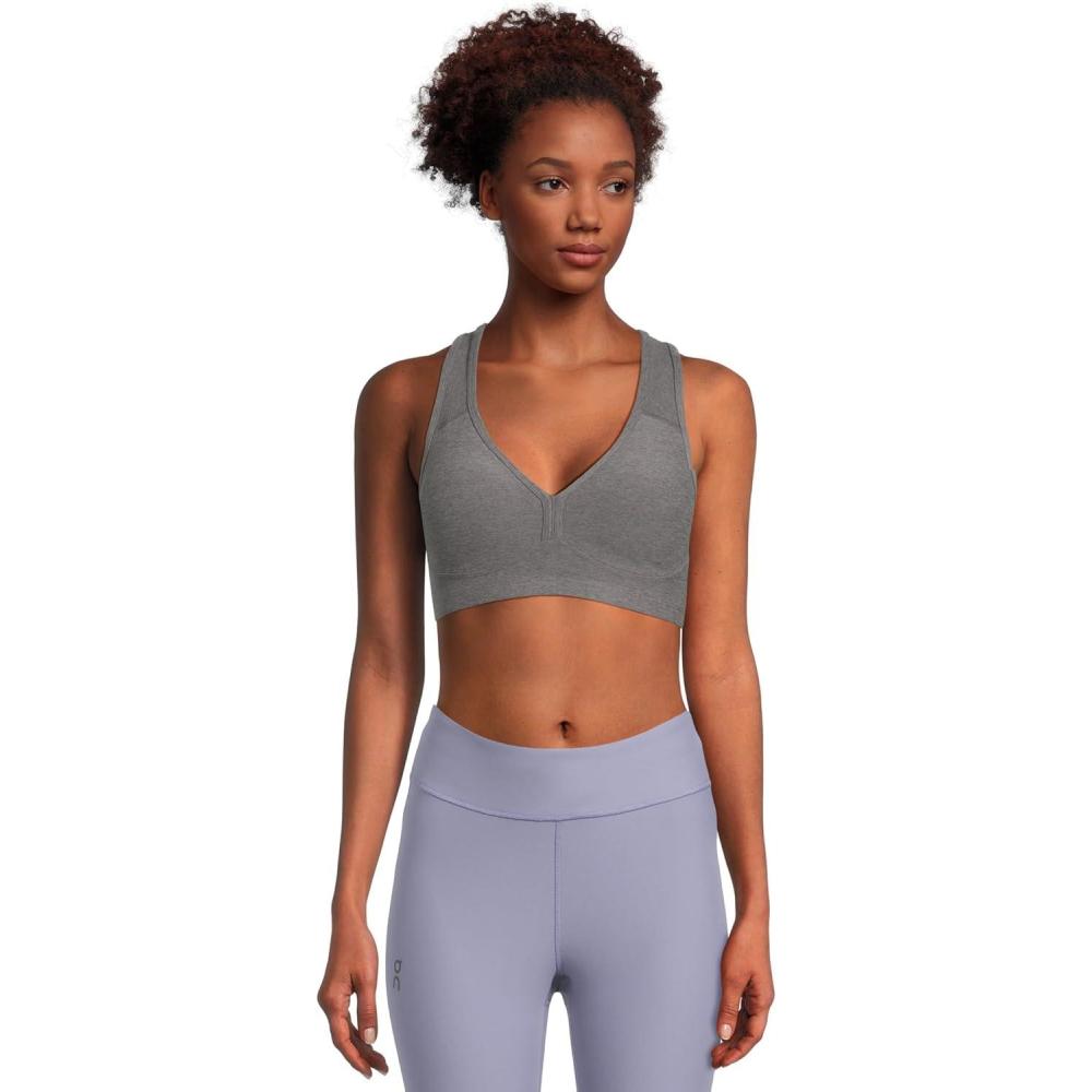 imageBeyond Yoga Womens Spacedye Lift Your Spirits BraSoft Umber Heather