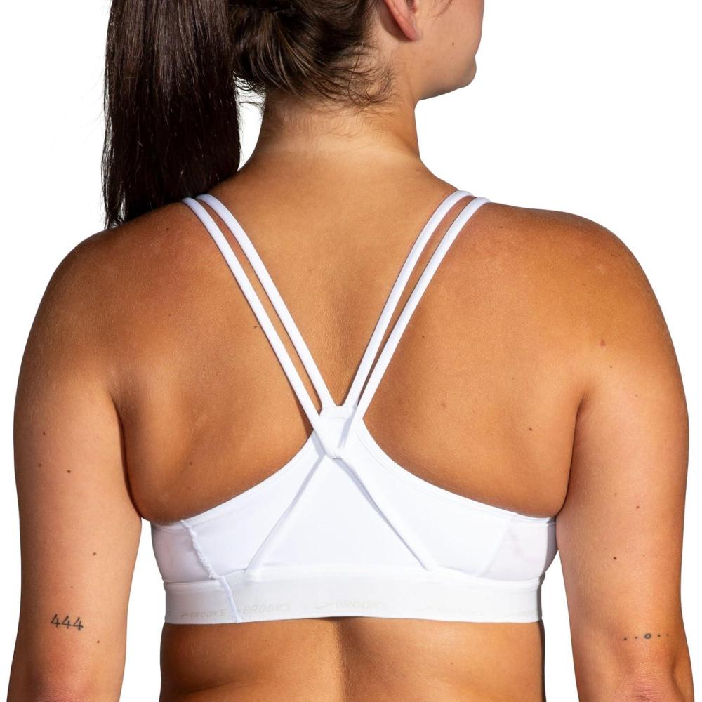 imageBrooks Womens Plunge 30 Sports Bra for Running Workouts ampamp SportsWhite