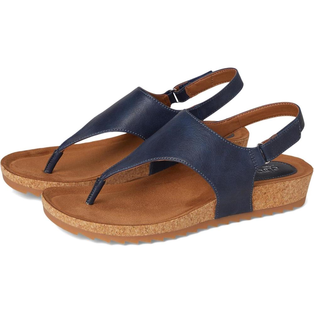 imageEurosoft by Sofft Womens Gretchen Flat SandalNavy