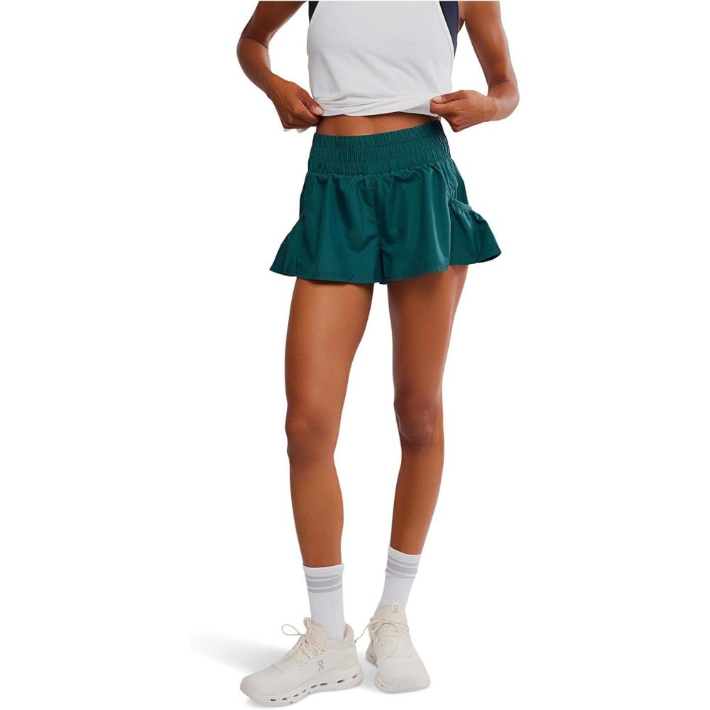 imageFree People Womens Get Your Flirt on ShortsEvergreen