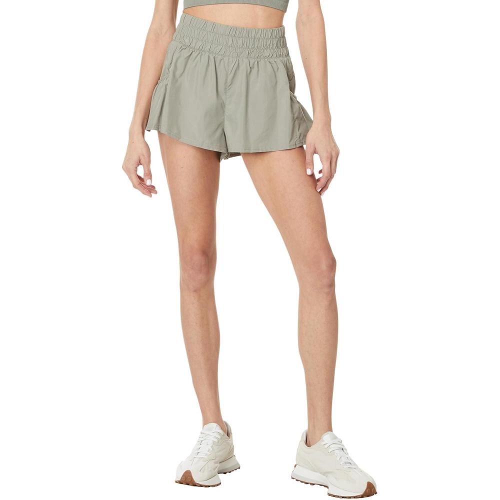 imageFree People Womens Get Your Flirt on ShortsSage Stone