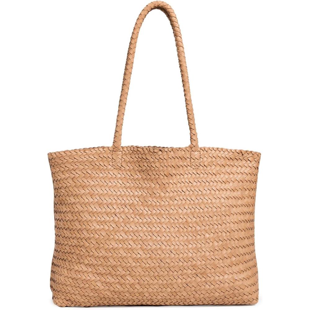 imageMadewell Womens Transport Early Weekender Woven ToteDesert Camel