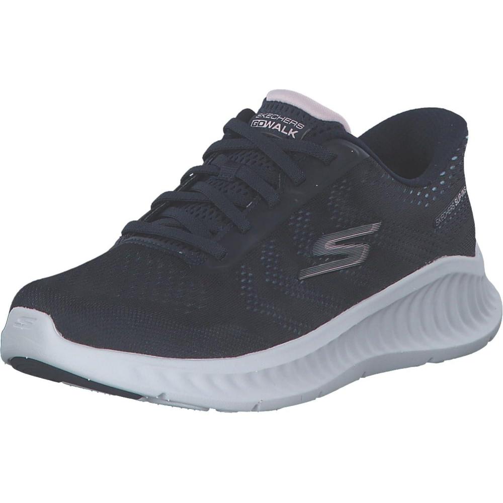 imageSkechers Womens Go Walk Now Hands Free Slipins SneakerNavyWhite