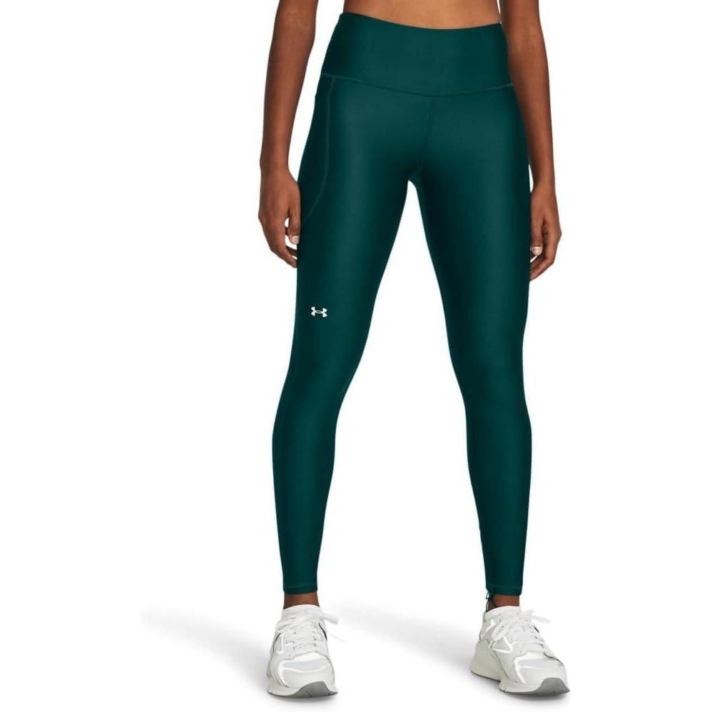 imageUnder Armour Womens HeatGear Armour High Waisted Leggings449 Hydro Teal   White