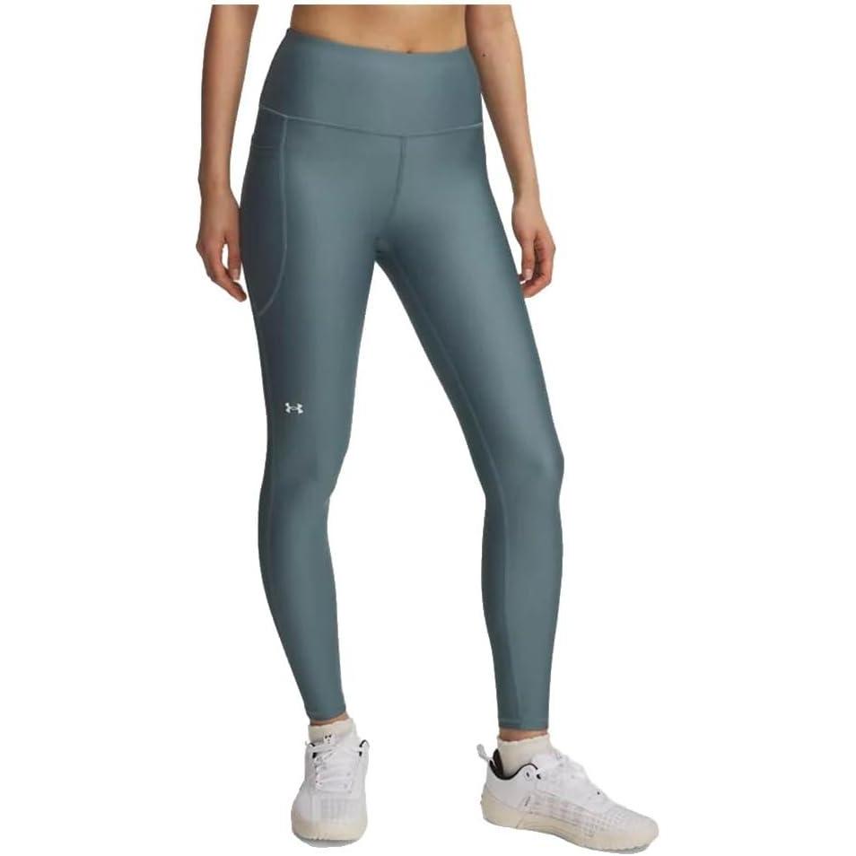 imageUnder Armour Womens HeatGear Armour High Waisted Leggings587 Jasper Blue   White