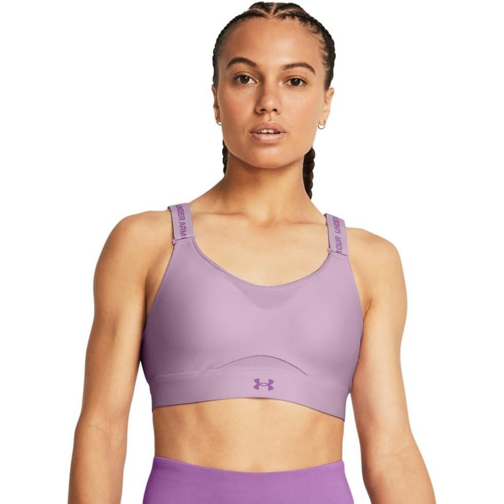 imageUnder Armour Womens UA Infinity High Sports Bra543 Purple Ace   Provence Purple