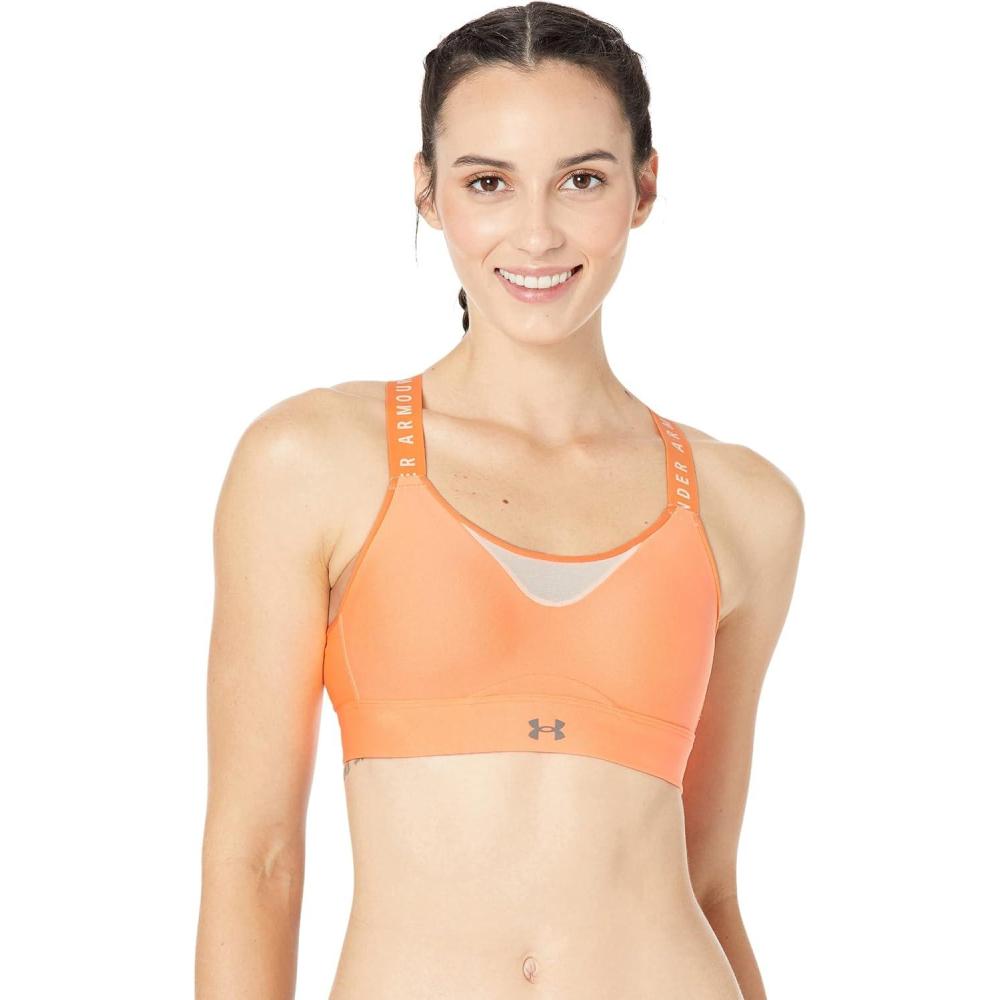 imageUnder Armour Womens UA Infinity High Sports BraAfterglowPewter