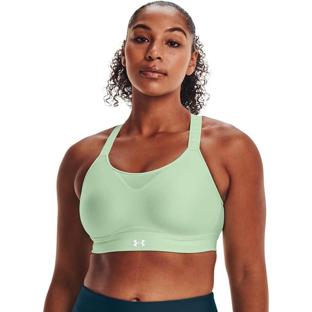 imageUnder Armour Womens UA Infinity High Sports BraAqua Foam 335White