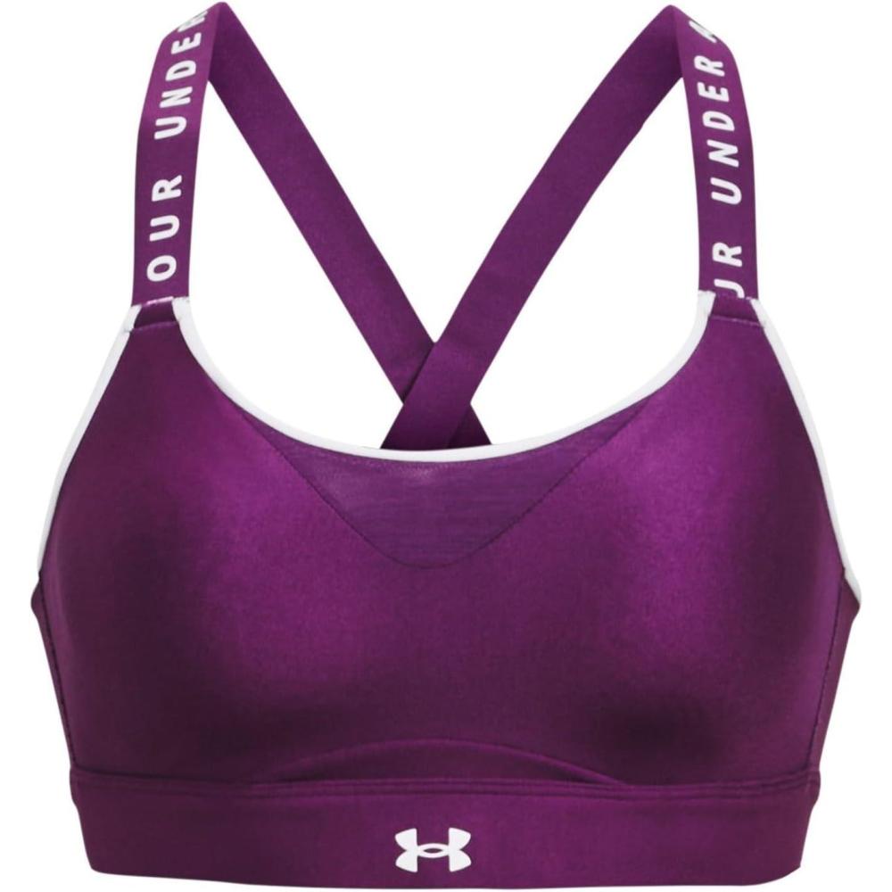 imageUnder Armour Womens UA Infinity High Sports BraRivalryWhite