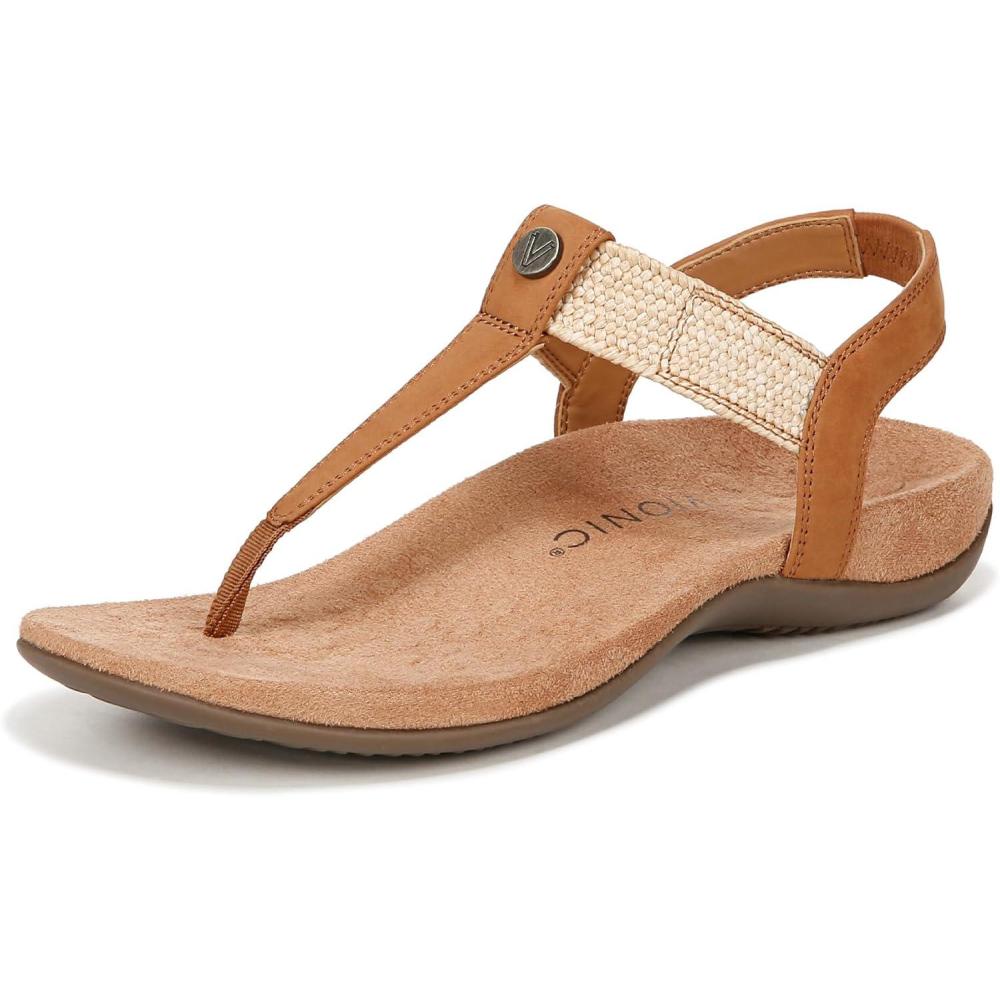 imageVionic womens BreaCamel Nbck Leather