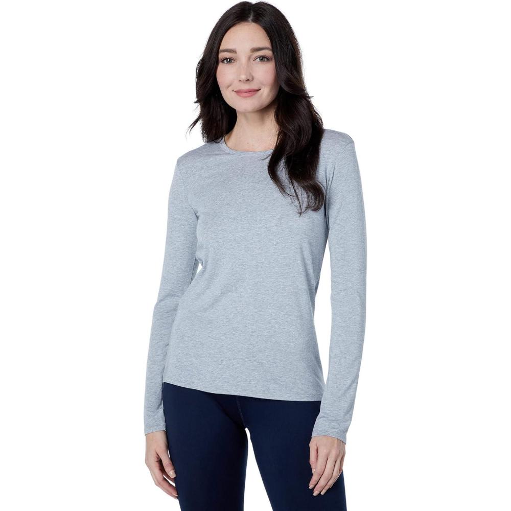 imagetasc Performance NOLA Long Sleeve TShirtPerfect Gray Heather