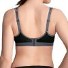 Anita Womens Performance Sports Bra Maximum Support(Black/Anthracite)