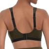 Anita Womens Performance Sports Bra Maximum Support(Dark Olive/Black)
