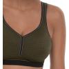 Anita Womens Performance Sports Bra Maximum Support(Dark Olive/Black)