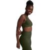 Beyond Yoga Women’s Spacedye Lift Your Spirits Bra(Beyond Olive Heather)