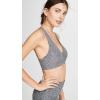 Beyond Yoga Women’s Spacedye Lift Your Spirits Bra(Black/White Spacedye)