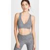 Beyond Yoga Women’s Spacedye Lift Your Spirits Bra(Black/White Spacedye)