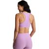Beyond Yoga Women’s Spacedye Lift Your Spirits Bra(Lilac Petal Heather)