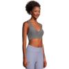 Beyond Yoga Women’s Spacedye Lift Your Spirits Bra(Soft Umber Heather)