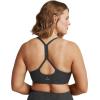 Beyond Yoga Women’s Spacedye Slim Racerback Bra(Black-charcoal)