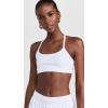 Beyond Yoga Women’s Spacedye Slim Racerback Bra(Cloud White)