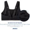 Brooks Women’s Convertible 2.0 Sports Bra for High Impact Running, Workouts and Sports with Maximum Support(Black)