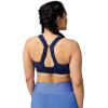 Brooks Women’s Convertible 2.0 Sports Bra for High Impact Running, Workouts and Sports with Maximum Support(Midnight)