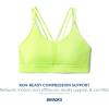 Brooks Women’s Plunge 3.0 Sports Bra for Running, Workouts & Sports(Neo Yellow)