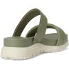 Cole Haan Women’s Zerogrand Double Band Slide Sandals(Oil Green/Ivory)