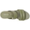 Cole Haan Women’s Zerogrand Double Band Slide Sandals(Oil Green/Ivory)