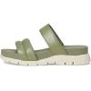 Cole Haan Women’s Zerogrand Double Band Slide Sandals(Oil Green/Ivory)