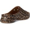 Crocs Women’s Bae Slide Platform Sandals(Sepia/Leopard)